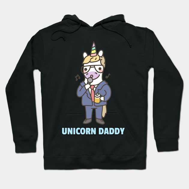 Unicorn Daddy Hoodie by WizardingWorld